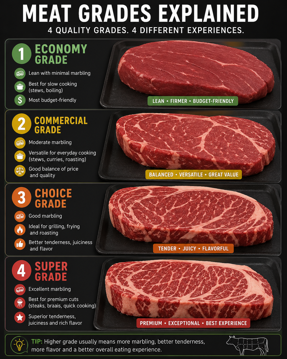 🥩 How Meat Is Graded — A Practical Guide for Zimbabwean Consumers