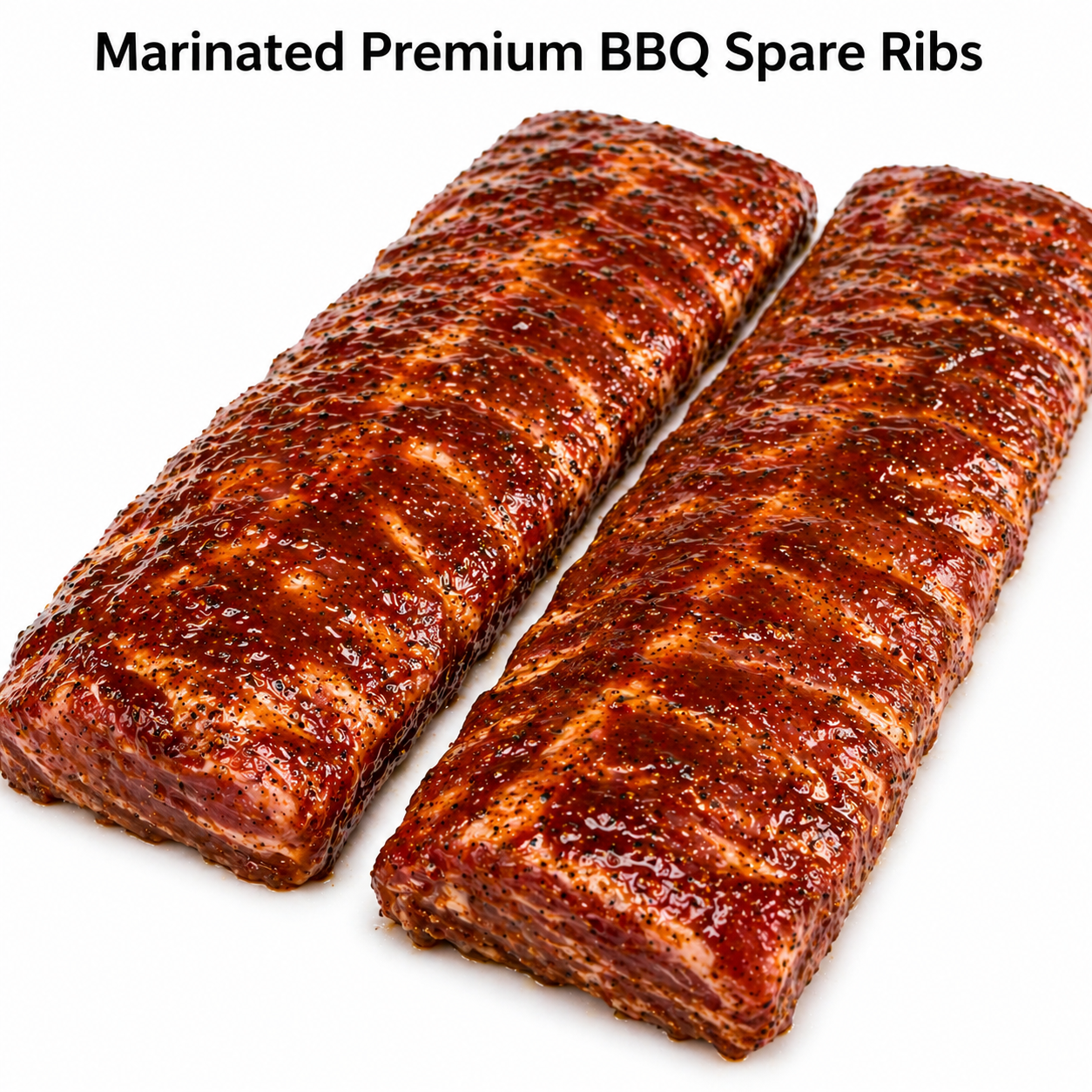 Marinated Premium BBQ Spare Ribs