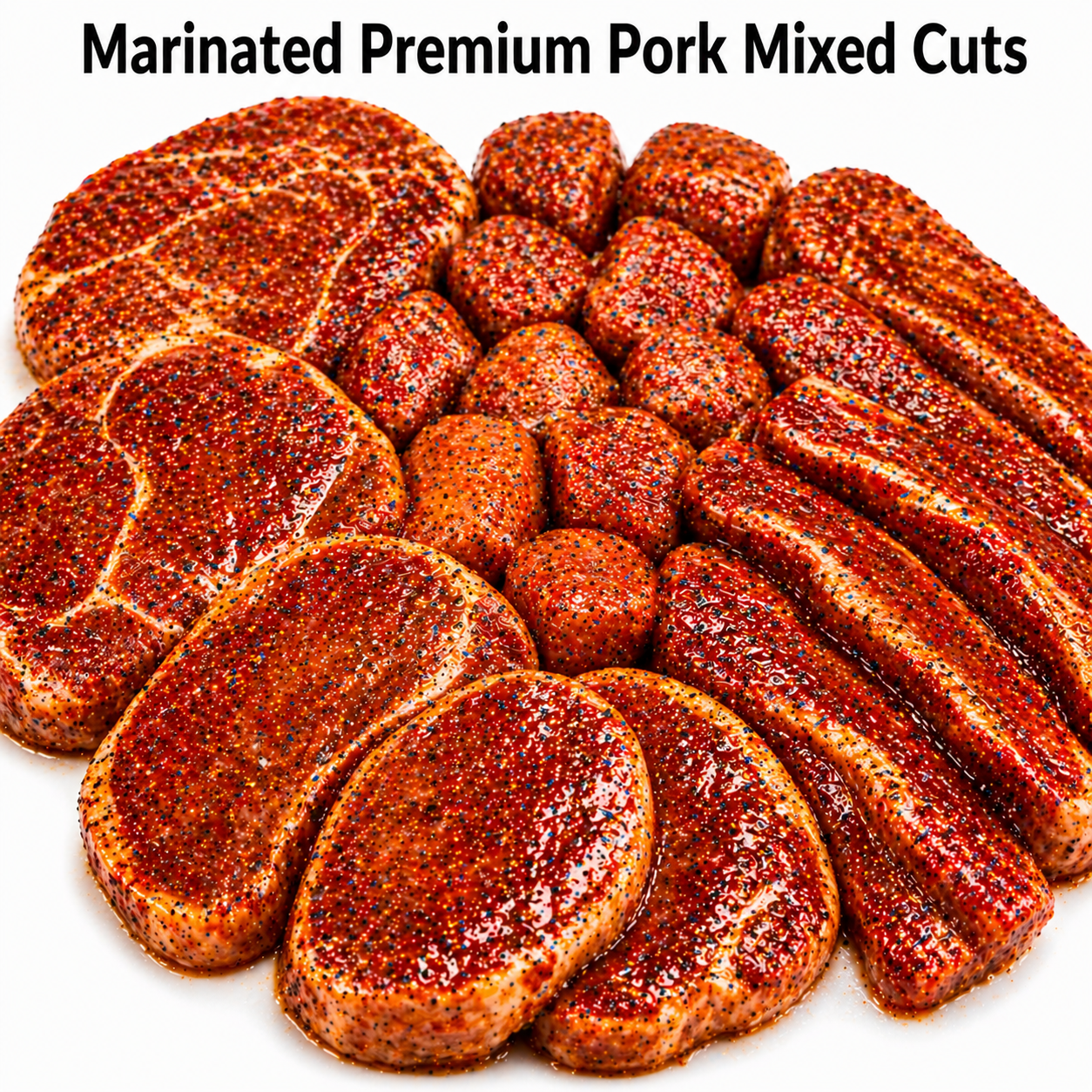 Marinated Premium Pork Mixed Cuts