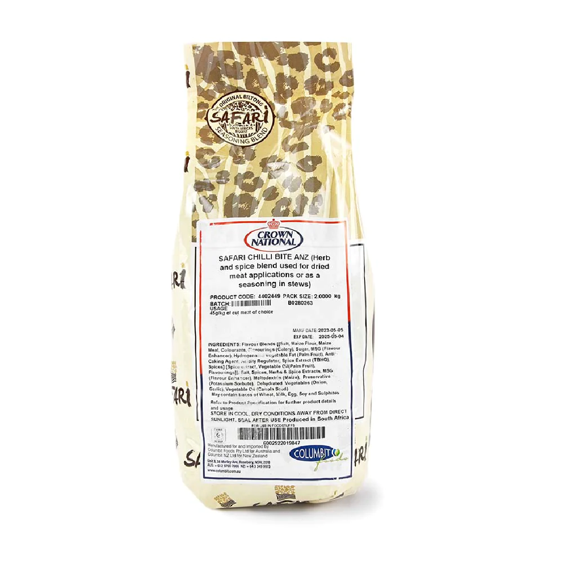 Safari Chilli Bite Seasoning