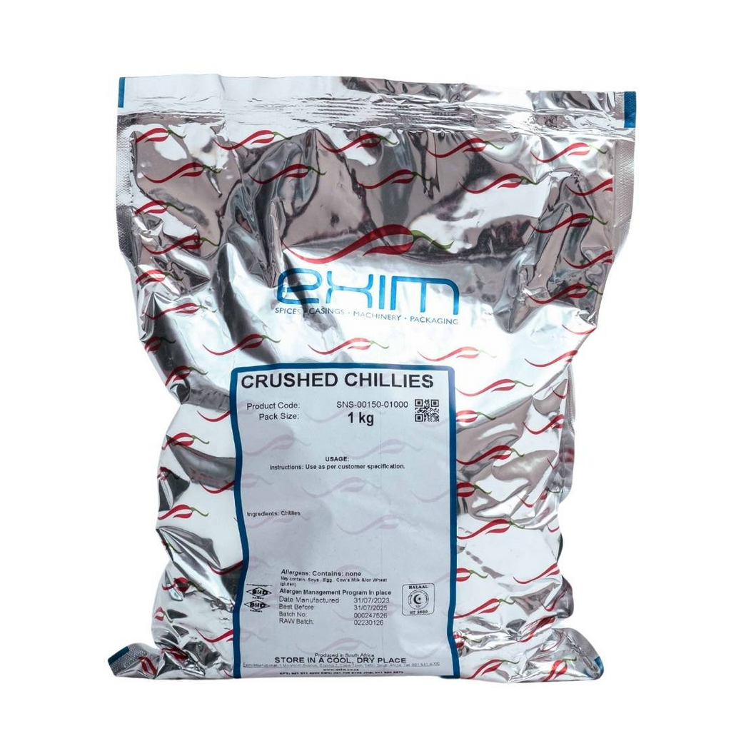 Chillies Crushed 1kg