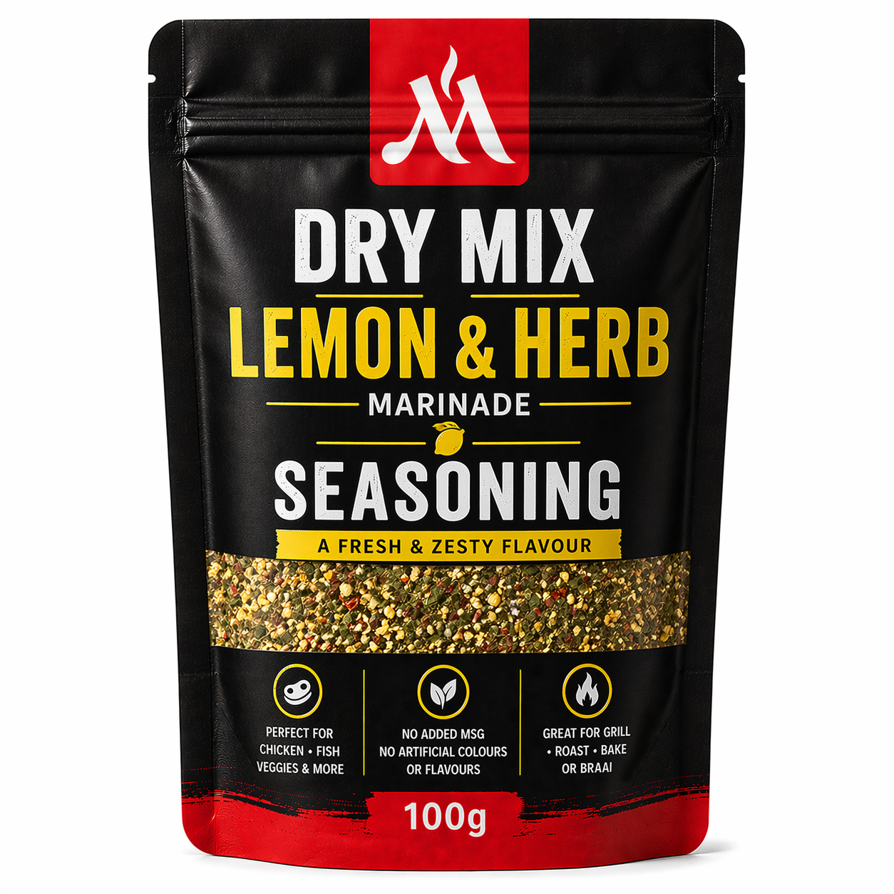 Dry Mix Lemon & Herb Marinade