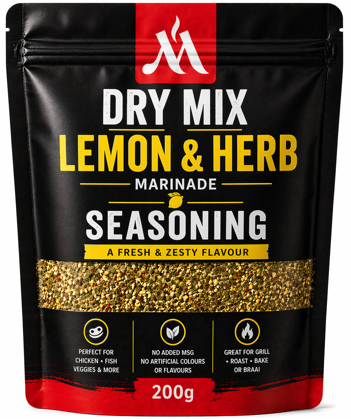 Dry Mix Lemon & Herb Marinade