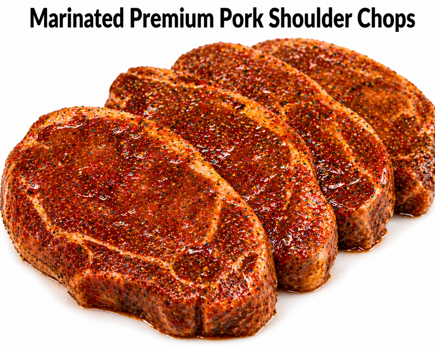 Marinated Premium Pork Shoulder Chops